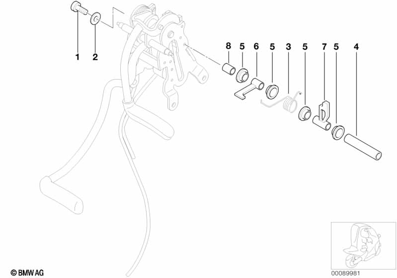 Фиксатор рычажно-коленного механизма