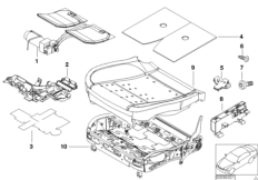 Сиденье Пд в сборе