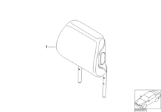 Дооснащение 3-им задним подголовником