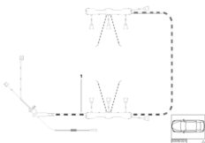 Жгут проводов двигатель/модуль зажигания
