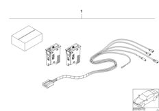 Комплект дооснащения обогрева сиденья Пд