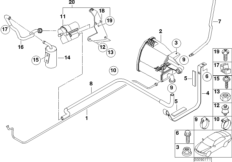 Фильтр с акт.углем/вентил.с.подачи топл.