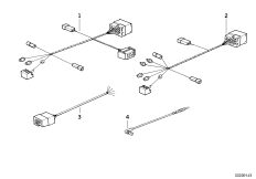 Переходный провод радиоприемника