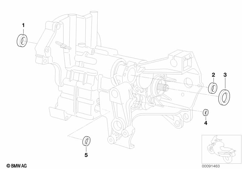 259C/R21/R22/K-seria  Сальник исполнительного цилиндра