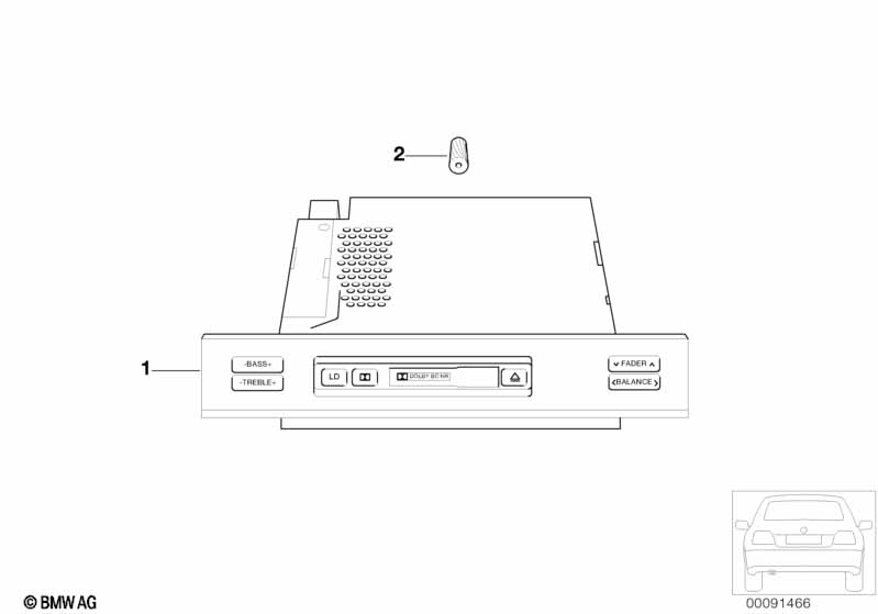 Радиоприемник BMW Business