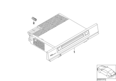 Радиоприемник BMW Professional CD