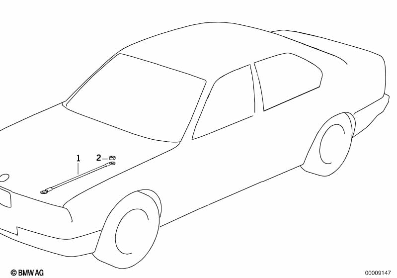 Перемычка соединения капота с массой