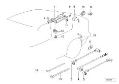 отдельные детали чейнджера CD-6