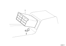 Детали блока для кассет в центр.консоли