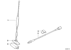 Детали телефонной антенны на Зд стекле