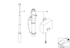 Радиоантенна/антенна автом.телеф.такси