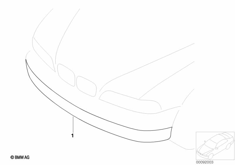 Бесцветный колпак противотуман. фары