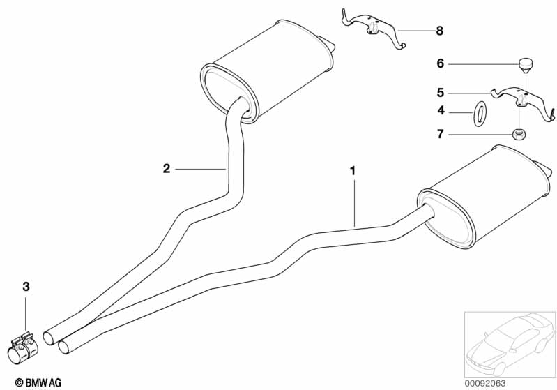 Система выпуска ОГ Зд