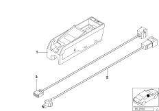 Детали телефона с двумя трубками SA622