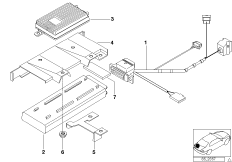 Детали SA 624 в багажнике