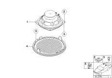 Детали динамика в фасон.панели потолкаЗд