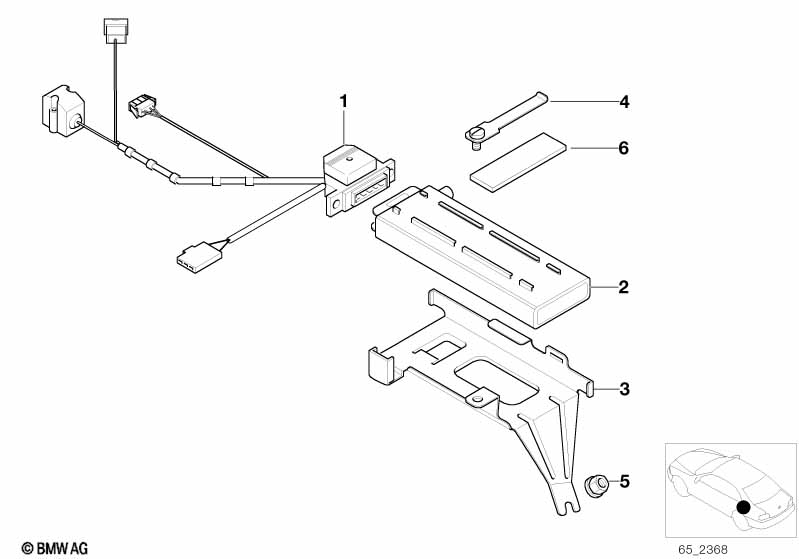 Детали багажного отделения SA 629