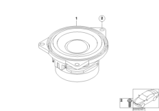 Детали системы Top-HiFi на Зд двери