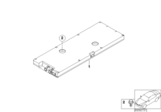 Усилитель разнесенной антенны