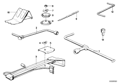 Бортовой инструмент/ домкрат
