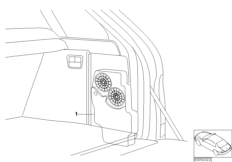 сабвуфер BMW