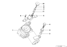Детали очистителя заднего стекла
