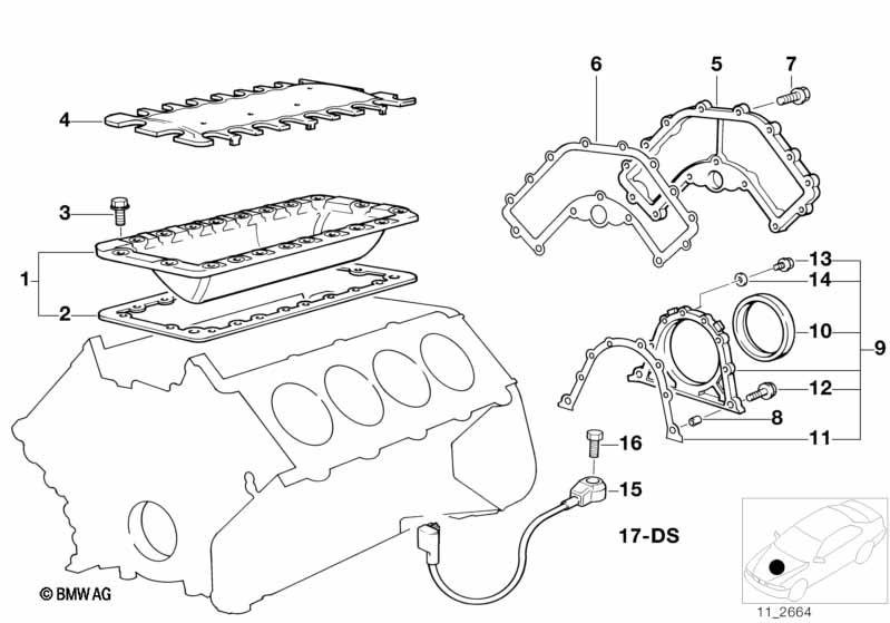 Болт с шестигранной головкой с шайбой