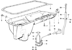 Масляный картер/маслоизмерит.приспособл.