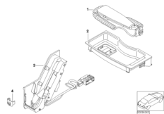 Деталь телефона в пан.приб, для Японии
