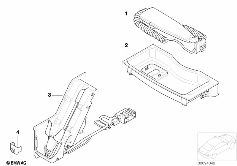 Деталь телефона в пан.приб, для Японии