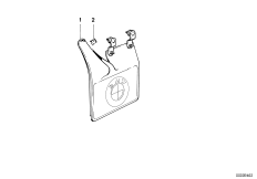 Комплект принадлежностей Брызговики