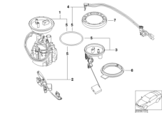 Топливный насос/датчик уровня наполнения