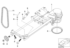 Смазочная система/маслян.насос с прив.