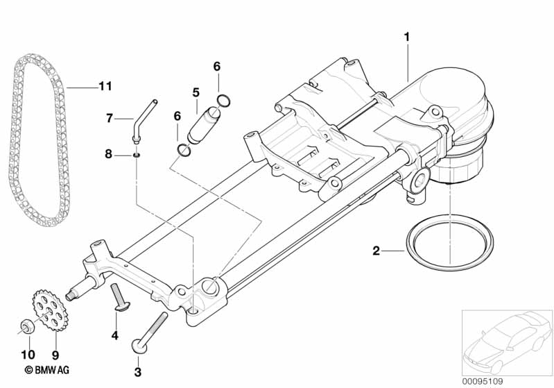Смазочная система/маслян.насос с прив.