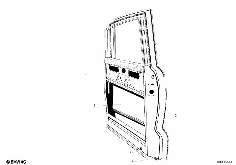 Задняя дверь