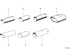 Насадка на выпускную трубу