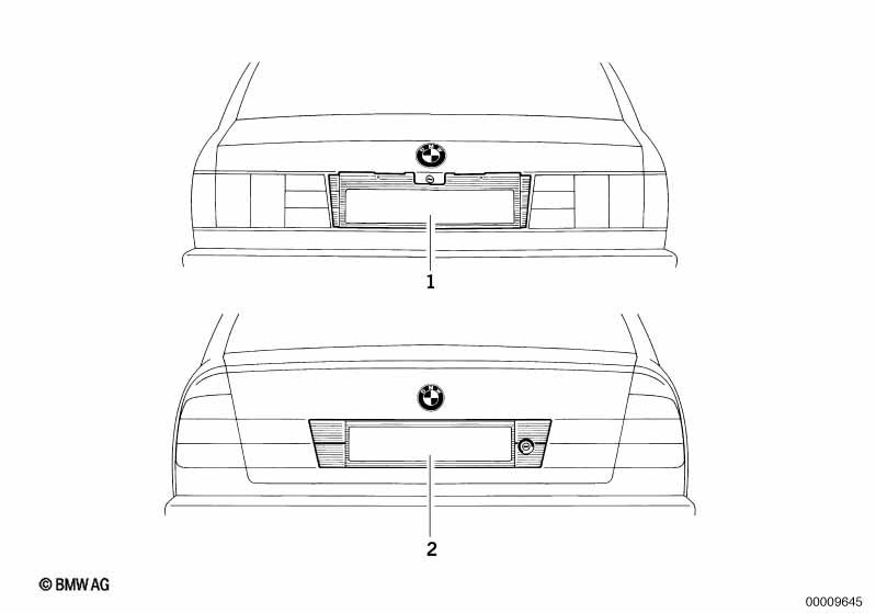Декоративная накладка задка