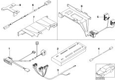 детали Siemens S10 в багажном отделении
