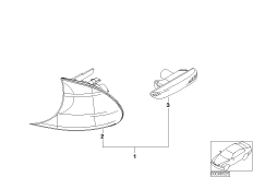 Фонарь указателя поворота Пд/Бок