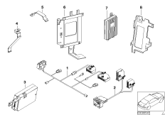 Детали серии V в багажном отделении