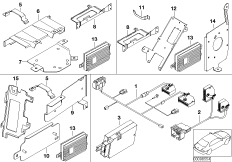 Детали серии V в багажном отделении
