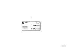 Шильдик "Reifendruck"