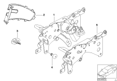 Блокировка спинки заднего сиденья