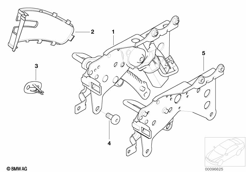 Блокировка спинки заднего сиденья