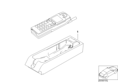 Детали Siemens S10 в центральной консоли