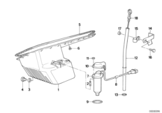 Масляный картер/маслоизмерит.приспособл.