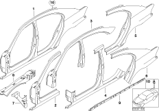 боковой каркас
