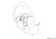 Обод спортивного рулев. колеса III кожа