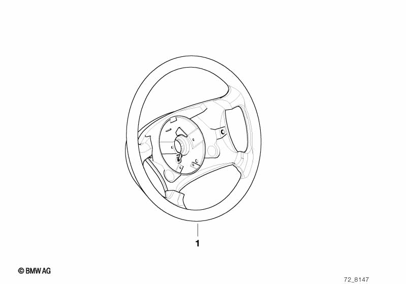 Обод рулевого колеса дерево-кожа