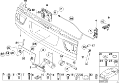 Багажная дверь/детали